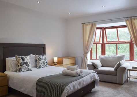 Bedroom #1 at Hafan Dawel, Stepaside