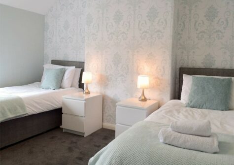 Bedroom #2 at Hafan, Tenby