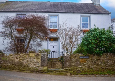 Outside Hall House, St Florence