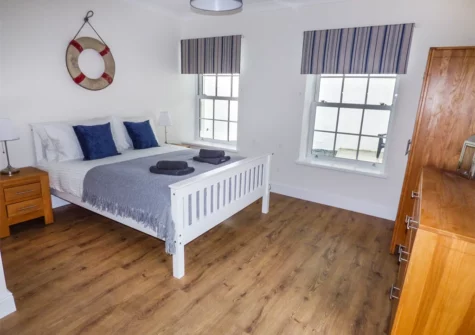 Bedroom #1 at Harbour Beach at The Hideaway, Tenby