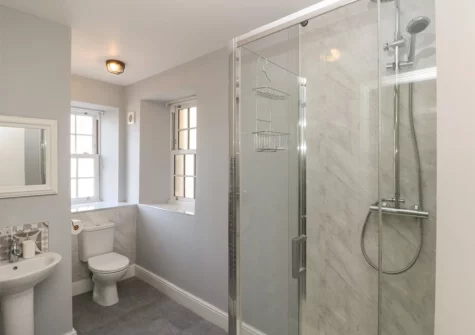The bathroom at Harbour Beach at The Hideaway, Tenby