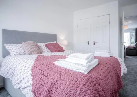 Bedroom #2 at Harbour Court, Saundersfoot