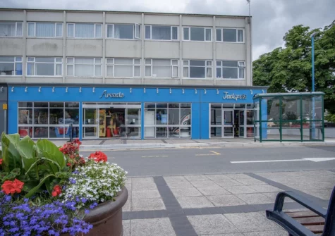 Outside Harbour Court, Saundersfoot