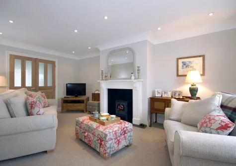 The living area at Haven View, Llanstadwell