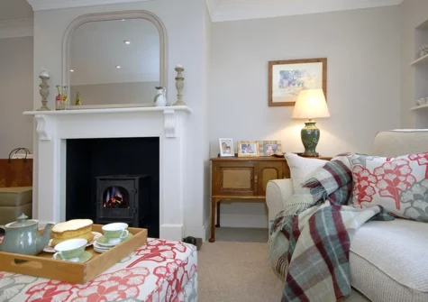 The living area at Haven View, Llanstadwell