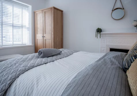 Bedroom #1 at Hawtree Cottage, Tenby
