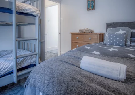 Bedroom #2 at Hawtree Cottage, Tenby