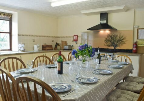 The kitchen & dining area at Hayscastle Farmhouse, Hayscastle