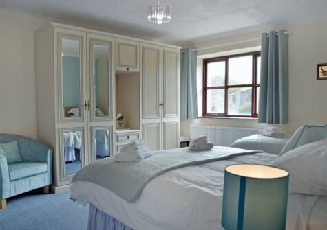 Bedroom #1 at Hayscastle Farmhouse, Hayscastle