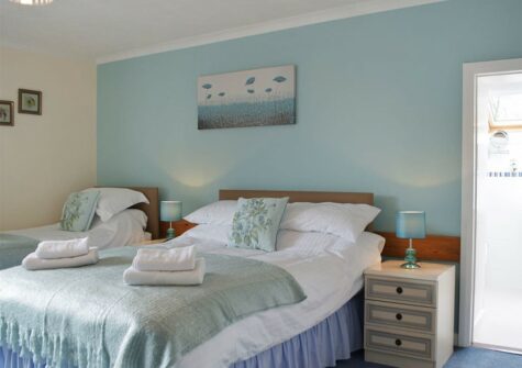 Bedroom #1 at Hayscastle Farmhouse, Hayscastle