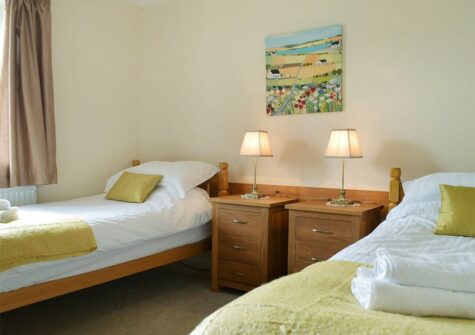 Bedroom #4 at Hayscastle Farmhouse, Hayscastle