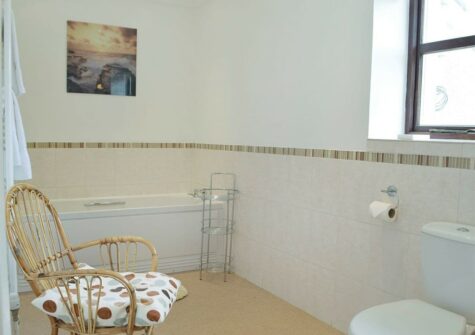 The bathroom at Hayscastle Farmhouse, Hayscastle