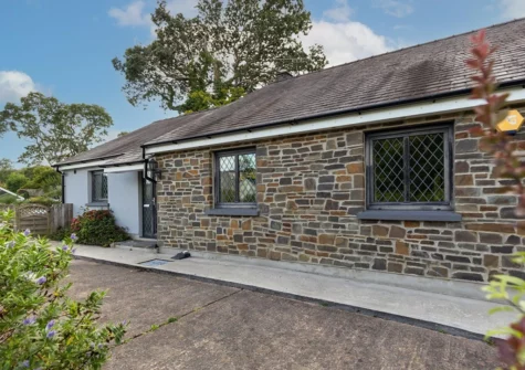 Outside Hazelglade Cottage, Saundersfoot