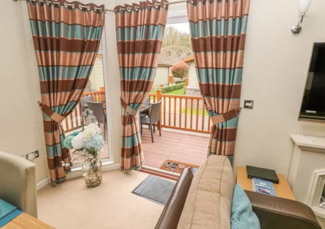 The living area at Heddwch, Heritage Park, Stepaside