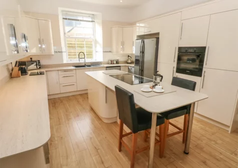 The kitchen at Hideaway House at The Hideaway, Tenby