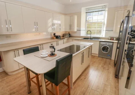 The kitchen at Hideaway House at The Hideaway, Tenby