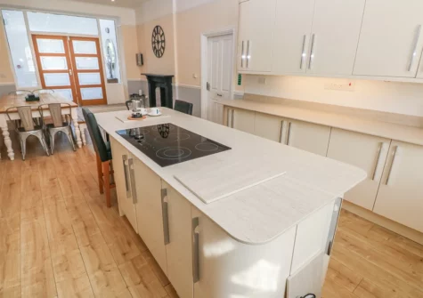 The kitchen at Hideaway House at The Hideaway, Tenby