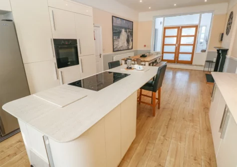 The kitchen at Hideaway House at The Hideaway, Tenby