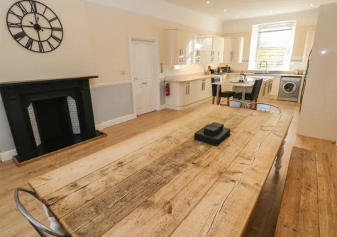 The dining area at Hideaway House at The Hideaway, Tenby
