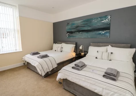 Bedroom #3 at Hideaway House at The Hideaway, Tenby