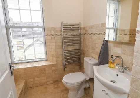 The bathroom at Hideaway House at The Hideaway, Tenby