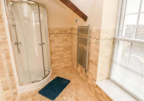The shower room at Hideaway House at The Hideaway, Tenby