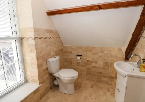 The shower room at Hideaway House at The Hideaway, Tenby