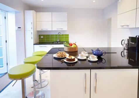 The kitchen at High House, Tenby