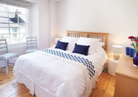 Bedroom #1 at High House, Tenby