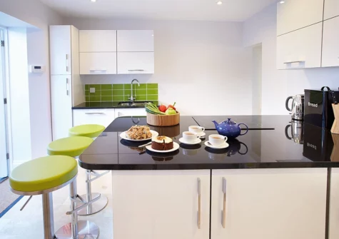 The kitchen at High House, Tenby