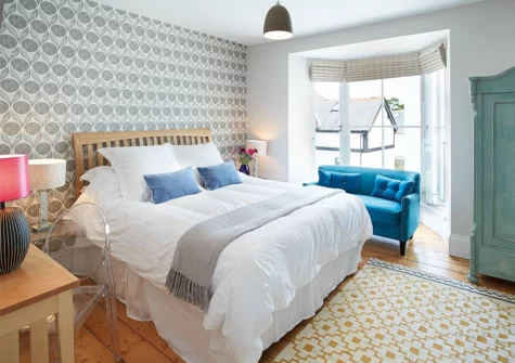 Bedroom #2 at High House, Tenby