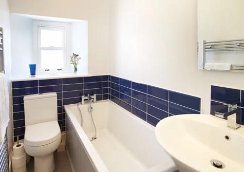 The bathroom at High House, Tenby