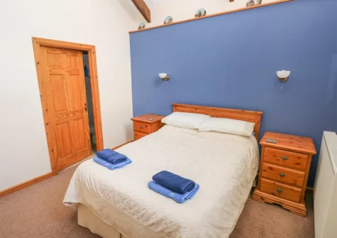 Bedroom #1 at Hill Top Farm Cottage, Cross Hands