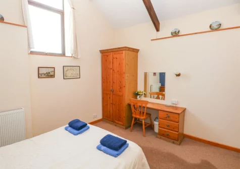 Bedroom #1 at Hill Top Farm Cottage, Cross Hands