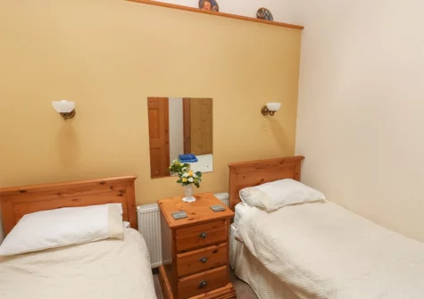 Bedroom #3 at Hill Top Farm Cottage, Cross Hands