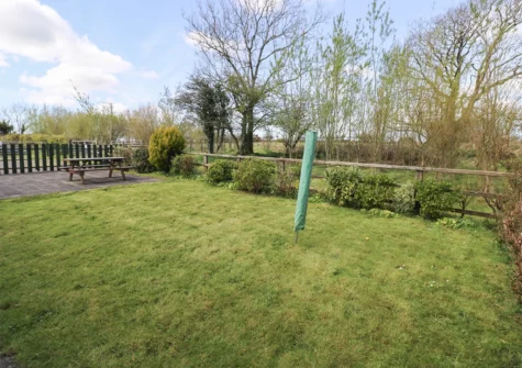 The garden at Hill Top Farm Cottage, Cross Hands