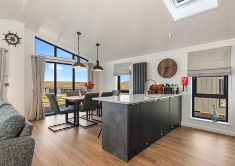 The kitchen at Hiraeth, Penally