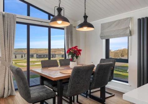 The dining area at Hiraeth, Penally