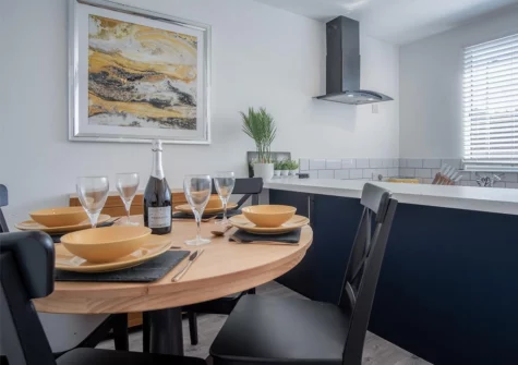 The dining area at Ivy Cellar, Tenby