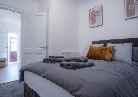 Bedroom #2 at Ivy Cellar, Tenby