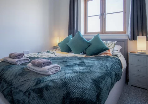 Bedroom #1 at Johnny's Cove, New Hedges