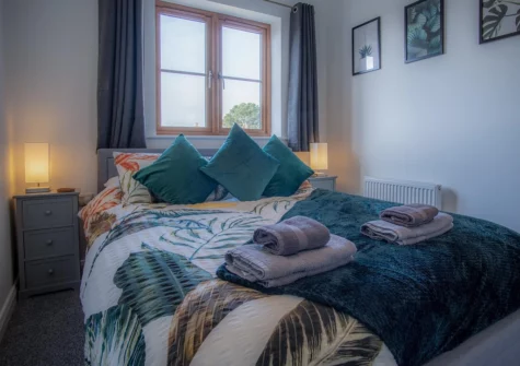 Bedroom #1 at Johnny's Cove, New Hedges