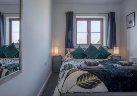 Bedroom #1 at Johnny's Cove, New Hedges