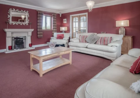 The first living room at Knights Rest, Princes Gate