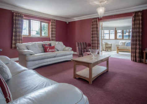 The first living room at Knights Rest, Princes Gate