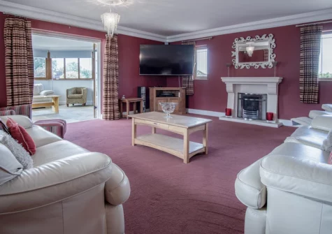 The first living room at Knights Rest, Princes Gate