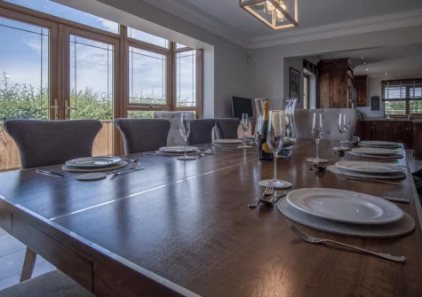 The dining area at Knights Rest, Princes Gate