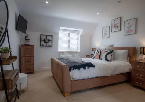 Bedroom #2 at Knights Rest, Princes Gate