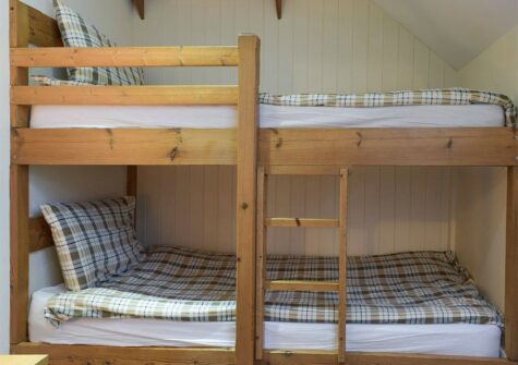 Bedroom #3 at Lake Cottage, Ivy Court Cottages, Llys-Y-Fran
