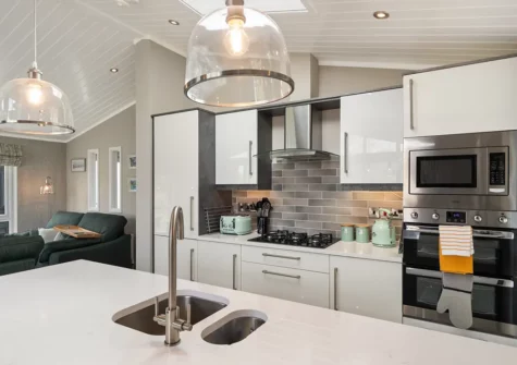 The kitchen at Land Of My Fathers, Penally Grange, Penally